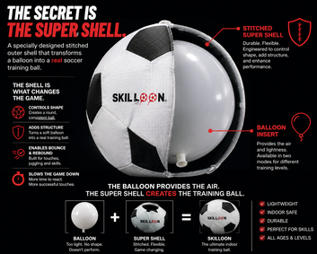 Soccer Training Ball for Kids - SKILLOON Juggling Trainer